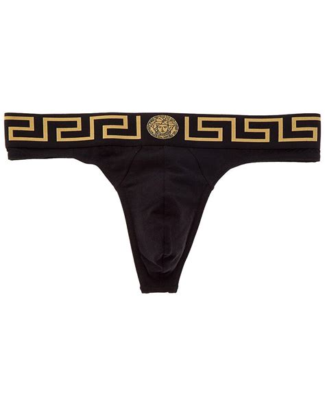 Greca Border Thong 